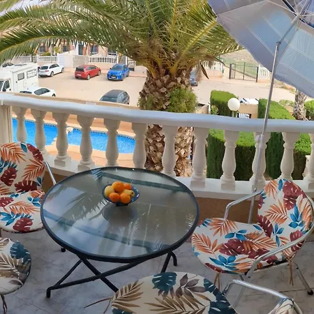 Sonnenterrasse Mit Meerblick 3 Zi Penthouse Dachterrasse Balkon Pool Apartment Torrevieja