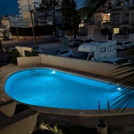 Sonnenterrasse Mit Meerblick 3 Zi Penthouse Dachterrasse Balkon Pool * Torrevieja